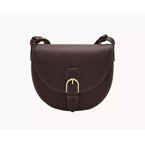 Fossil Women's Everleigh Leather Flap Crossbody / Shoulder Handbag SOLD OUT